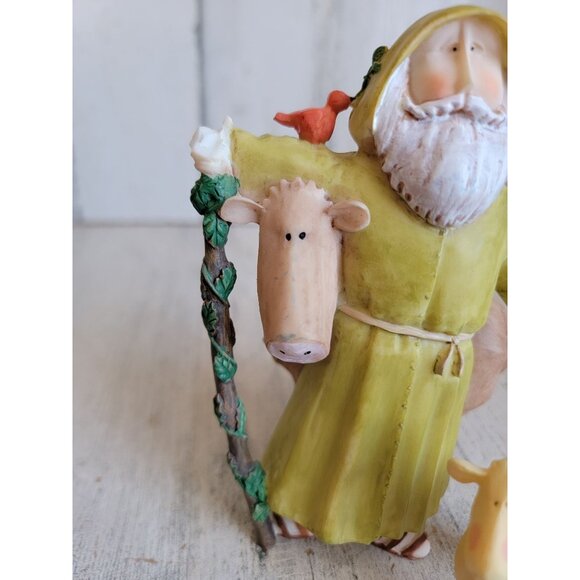 Sue dreamer Joseph nativity scene sheep Shepard xmas home decor set - Picture 2 of 9